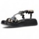 SANDALS WONDERS QUEEN C-6510 NEGRO