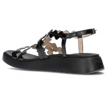 SANDALS WONDERS QUEEN C-6510 NEGRO