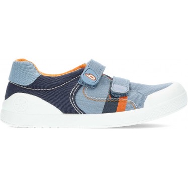 SPORTS BIOMECANICS PIQUE 222281-A BLUE_ORANGE