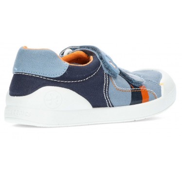 SPORTS BIOMECANICS PIQUE 222281-A BLUE_ORANGE