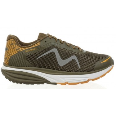 MEN'S MBT COLORADO X RUNNING SHOES ARMY_GREEN