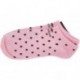 FLOWERY SOCKS AND STOCKINGS CA011 BLACK_PINK