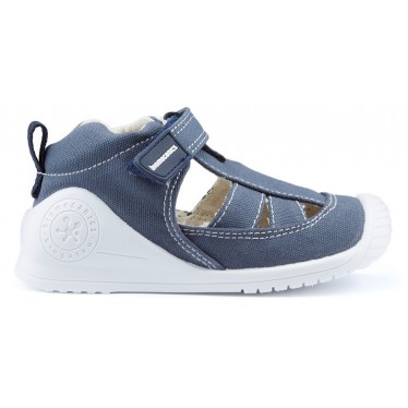 Sandals BIOMECANICS CANVAS BABY AZAI AZUL_MARINO