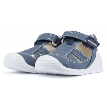 Sandals BIOMECANICS CANVAS BABY AZAI AZUL_MARINO