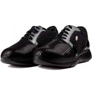 SHOES DTORRES BIMBA CORDONES NEGRO