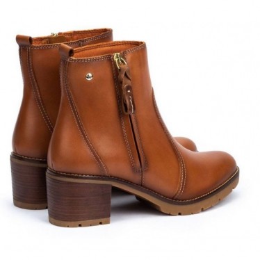 PIKOLINOS PLAIN ANKLE BOOTS W7H-8632 BRANDY