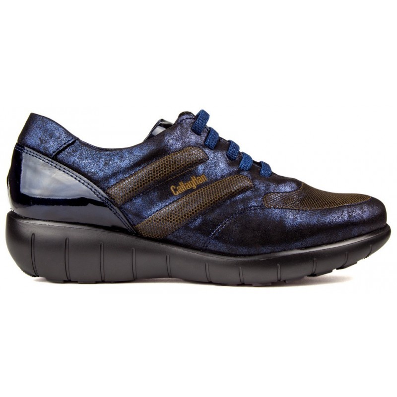 Callaghan Adaptaction Glitter Shoes NAVY