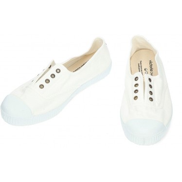 VICTORIA SNEAKERS 106623 ENGLISH CANVAS BLANCO