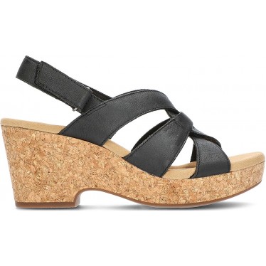 CLARKS GISELLE SANDALS BLACK