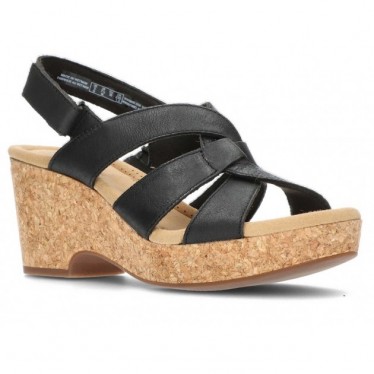 CLARKS GISELLE SANDALS BLACK