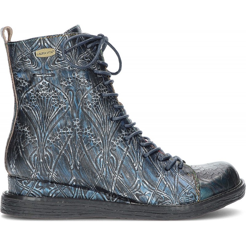 LAURA VITA ERCNAULTO ANKLE BOOTS BLUE