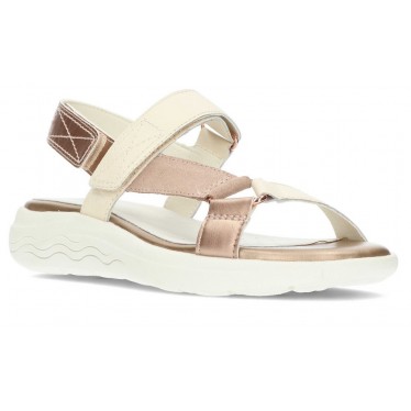 SANDAL GEOX SPHERICA D25ADA CREAM