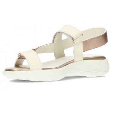 SANDAL GEOX SPHERICA D25ADA CREAM