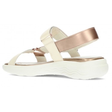 SANDAL GEOX SPHERICA D25ADA CREAM