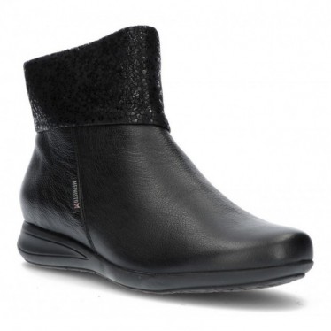 MEPHISTO MOBILS PERYNE ANKLE BOOTS BLACK