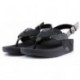 FITFLOP PAISLEY ROPE BACK STRAP Sandals BLACK