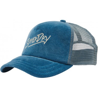 SUPERDRY CAP Y9010980 BRAND MARK BLUE