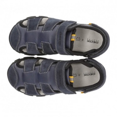 SANDALS GEOX STRADA J1524B NAVY