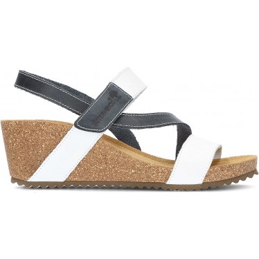 INTERBIOS Sandals Comfortable wedge 2019 BLANCO_AZUL