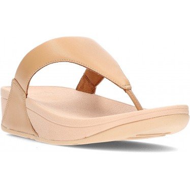 FITFLOP SANDALS LULU LEATHER TOEPOST BLUSH