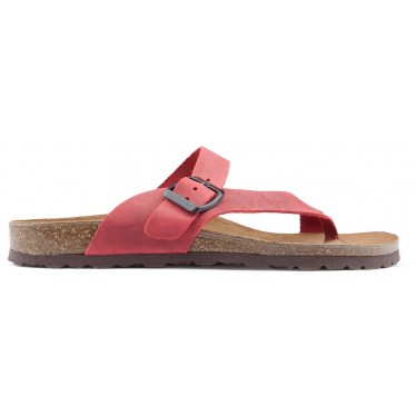 INTERBIOS W WOMEN'S COMFORTABLE SANDALS ROJO