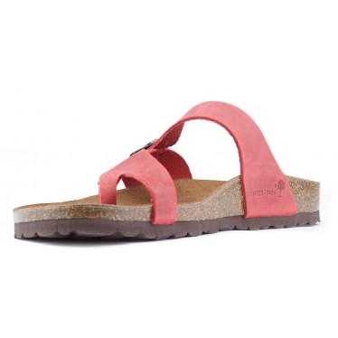 INTERBIOS W WOMEN'S COMFORTABLE SANDALS ROJO