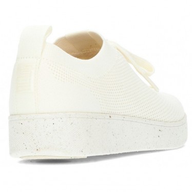 FITFLOP RALLY MULTI-KNIT SNEAKERS CREAM