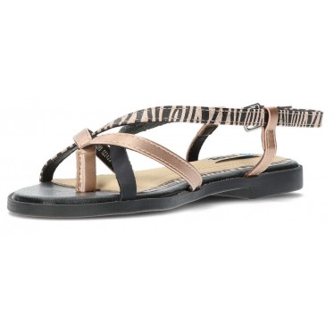 SANDALS MTNG THICK ZEBRA 50569 BLACK