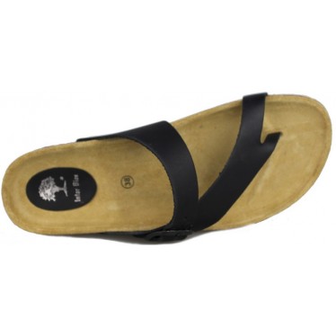 INTERBIOS W WOMEN'S COMFORTABLE SANDALS NEGRO