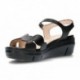 SANDAL WONDERS WILLER D8250 NEGRO