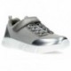 SHOES GEOX J ARIL J16DLB DK_SILVER