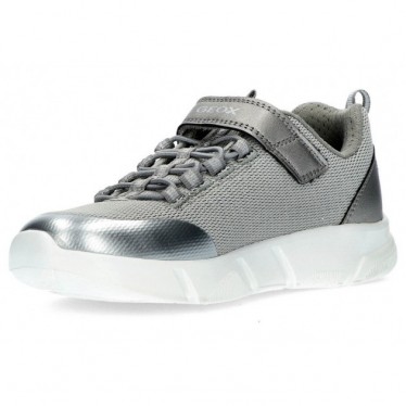 SHOES GEOX J ARIL J16DLB DK_SILVER