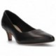 CLARKS LINVALE JERICA MATE SHOES BLACK