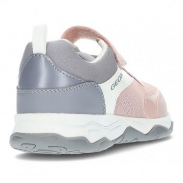 GEOX J CALCO SNEAKERS PINK