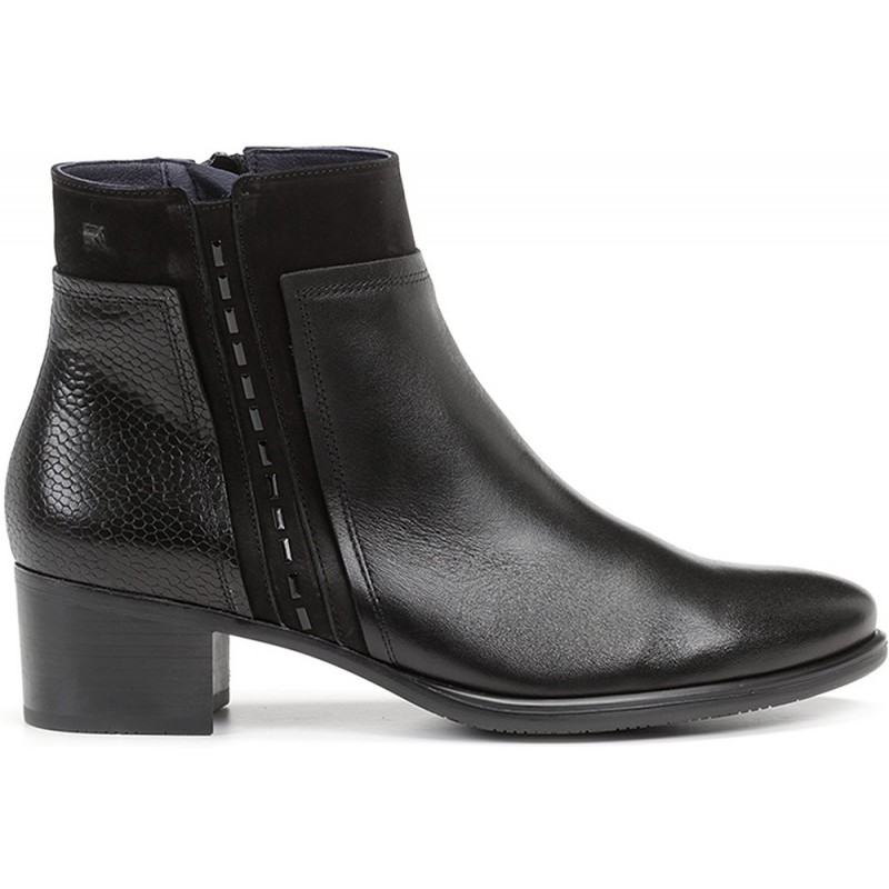 FLUCHOS ANKLE BOOTS ALEGRIA D8271 NEGRO