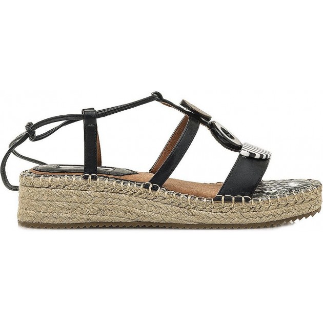 SANDALS MARIAMARE COTTON 68253 BLACK SANDALS MARIAMARE COTTON 68253 BLACK