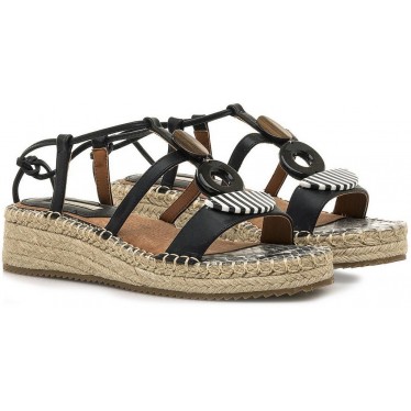 SANDALS MARIAMARE COTTON 68253 BLACK