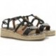 SANDALS MARIAMARE COTTON 68253 BLACK