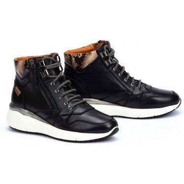 PIKOLINOS SELLA W6Z-8895C1 ANKLE BOOTS BLACK