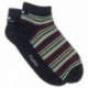 FLOWY ANKLE SOCKS 2 PACK MEN CA-0010 NAVY