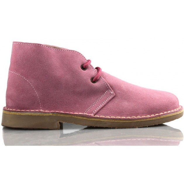 ARANCHA pisacacas safari unisex leather boot ROSA