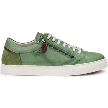 MEN'S FLUCHES INDIAN SHOES F1410 VERDE