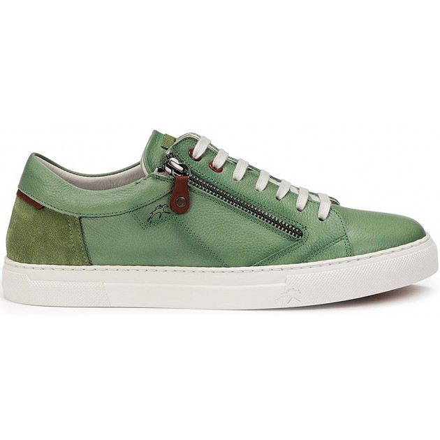 MEN'S FLUCHES INDIAN SHOES F1410 VERDE MEN'S FLUCHES INDIAN SHOES F1410 VERDE