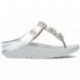 FITFLOP GALAXY TOE-THONGS SANDALS SILVER