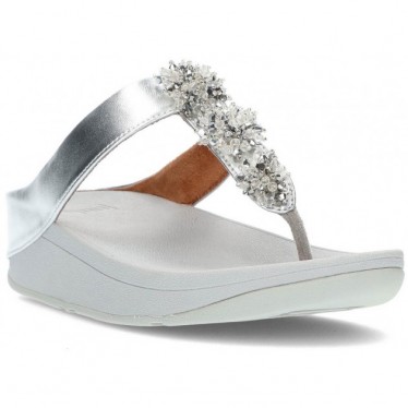 FITFLOP GALAXY TOE-THONGS SANDALS SILVER