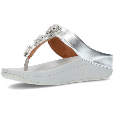 FITFLOP GALAXY TOE-THONGS SANDALS SILVER