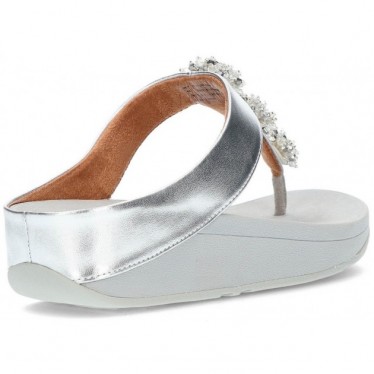 FITFLOP GALAXY TOE-THONGS SANDALS SILVER