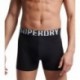 SUPERDRY BOXER M3110340A LOGO DOUBLE PACK BLACK