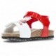 SANDAL GEOX CHALKI B152RC GIRL RED