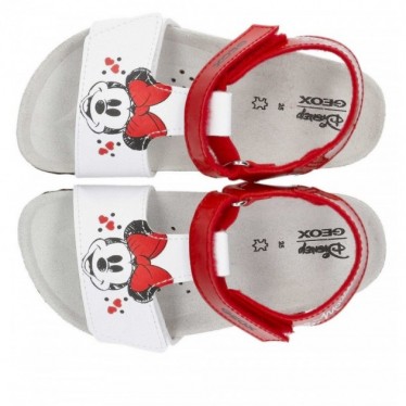 SANDAL GEOX CHALKI B152RC GIRL RED